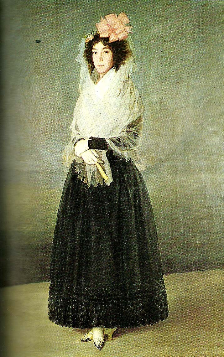 Francisco de Goya the marquesa de  la solana, c.